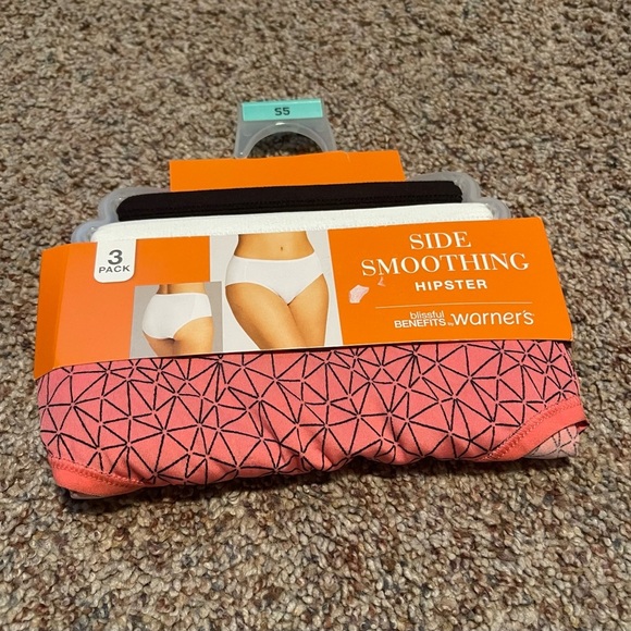 warners blissful benefits side smoothing comfort microfiber hipster - Picture 1 of 1